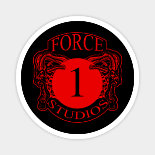 Force 1 Studio Red Line artwork Magnet